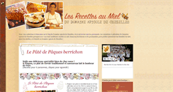 Desktop Screenshot of laviedesabeilles.fr